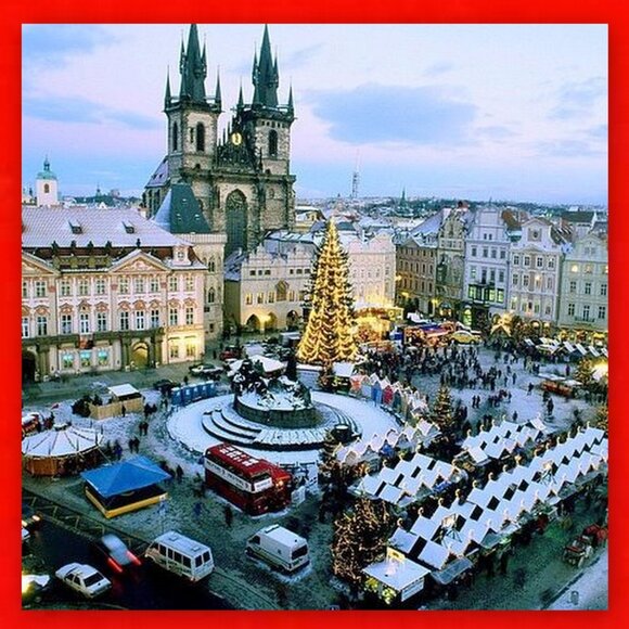 Bohemian Handmade Pinwheel Design Decanter with 6 Shot Glasses! - Picture 13 of 16